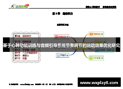 基于心肺功能训练与音频引导系统节奏调节的运动效果优化研究